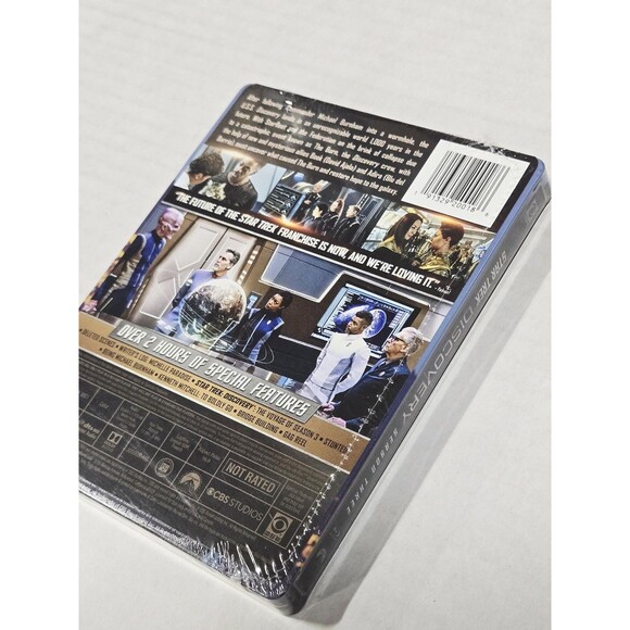 Star Trek Discovery Season 3 Blu-ray 4 Disc Set Steelbook Limited Edition New - Picture 7 of 7